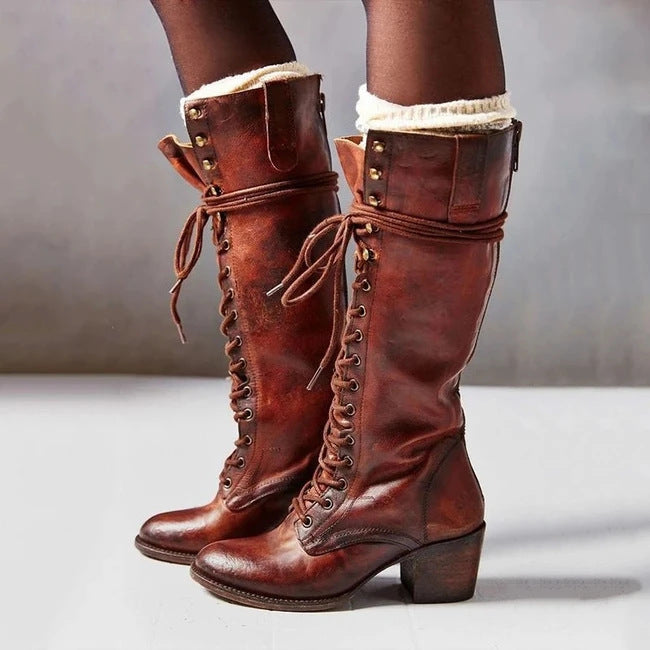 Classic Orthopedic Boots with Timeless Style