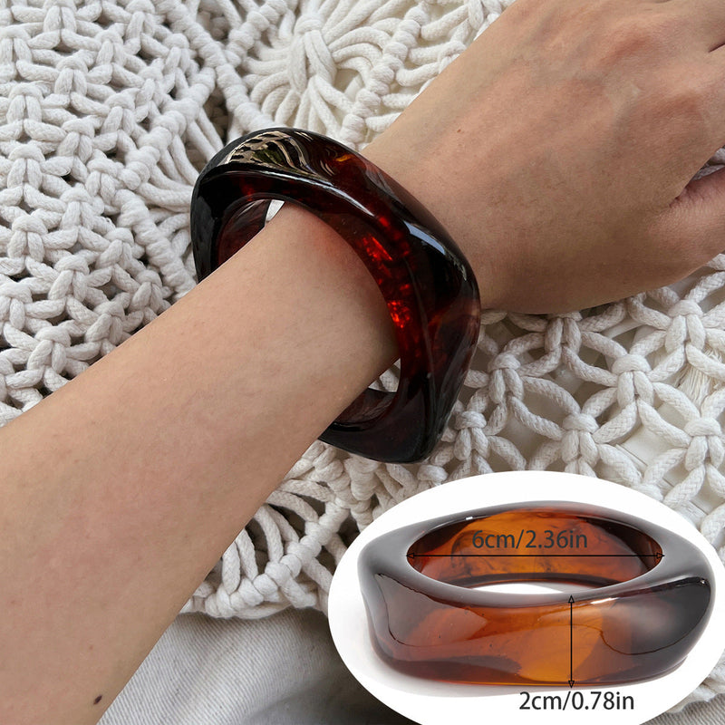 Kiersten Organic Resin Bangle
