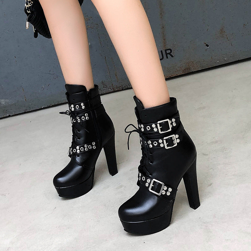 Vintage Inspired Orthopedic Boots