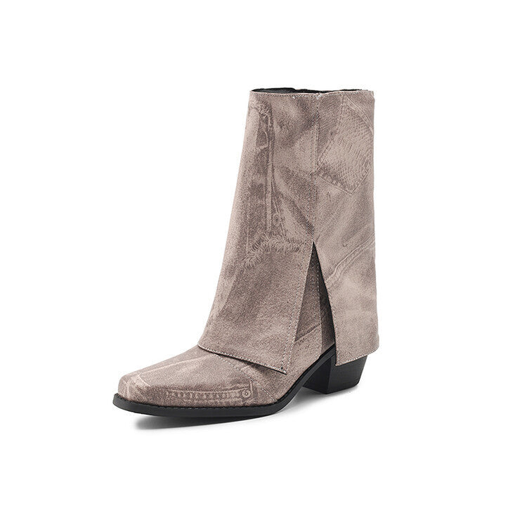 Vintage Inspired Orthopedic Boots