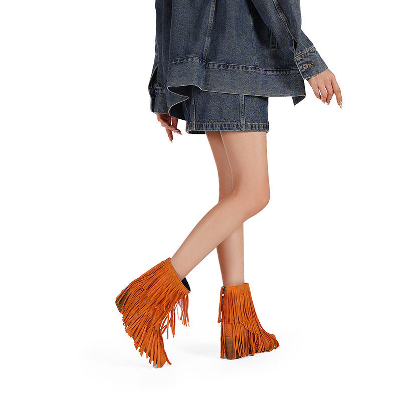 Chic Orthopedic Boots with Unique Design