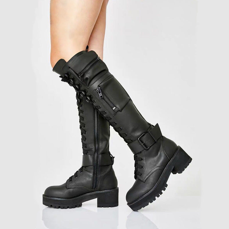 Chic Orthopedic Boots with Unique Design