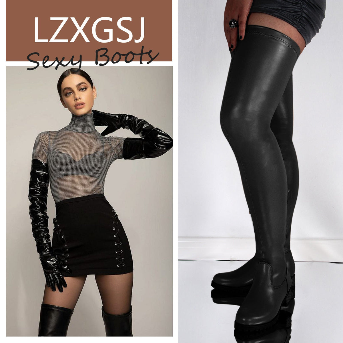 Graceful Orthopedic Boots for Modern Look