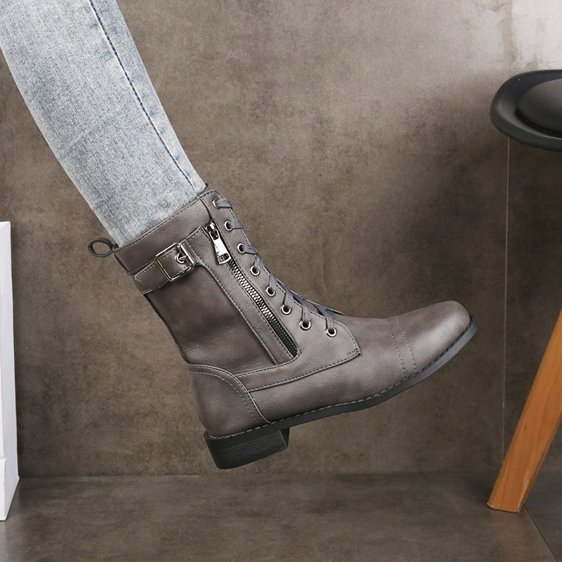 Chic Orthopedic Boots with Unique Design