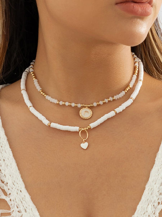 Heart Crystal Necklace