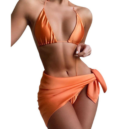 Florencia® | Bikini Set With Adjustable Straps and Wrap Skirt