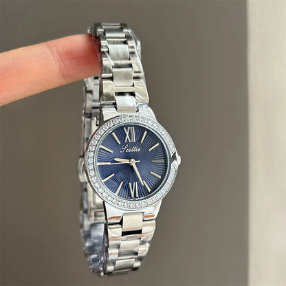 Minimalist Round Dial Bracelet Watch