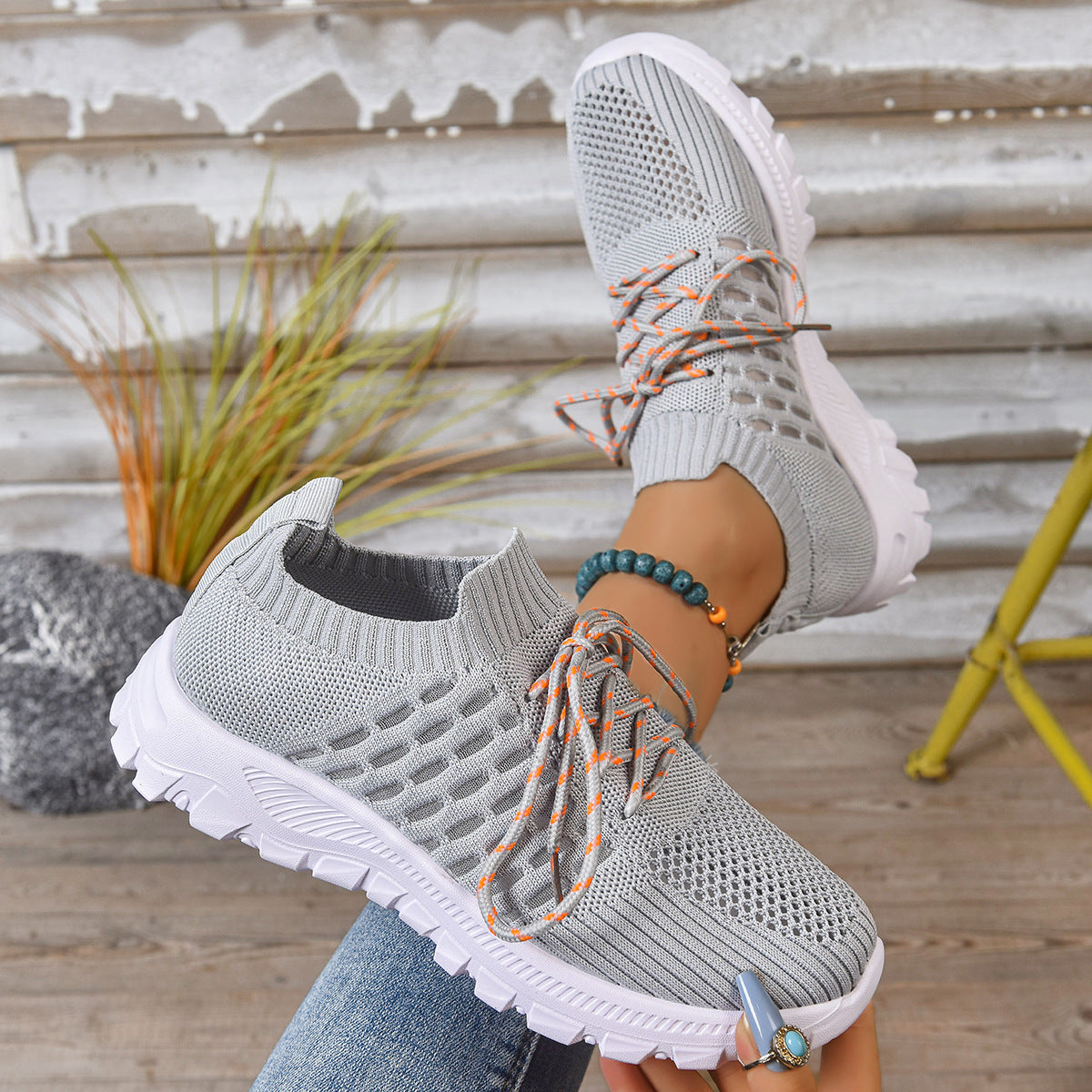 Vintage Inspired Orthopedic Trainers