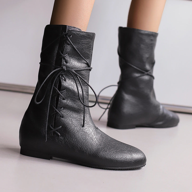 Vintage Inspired Orthopedic Boots