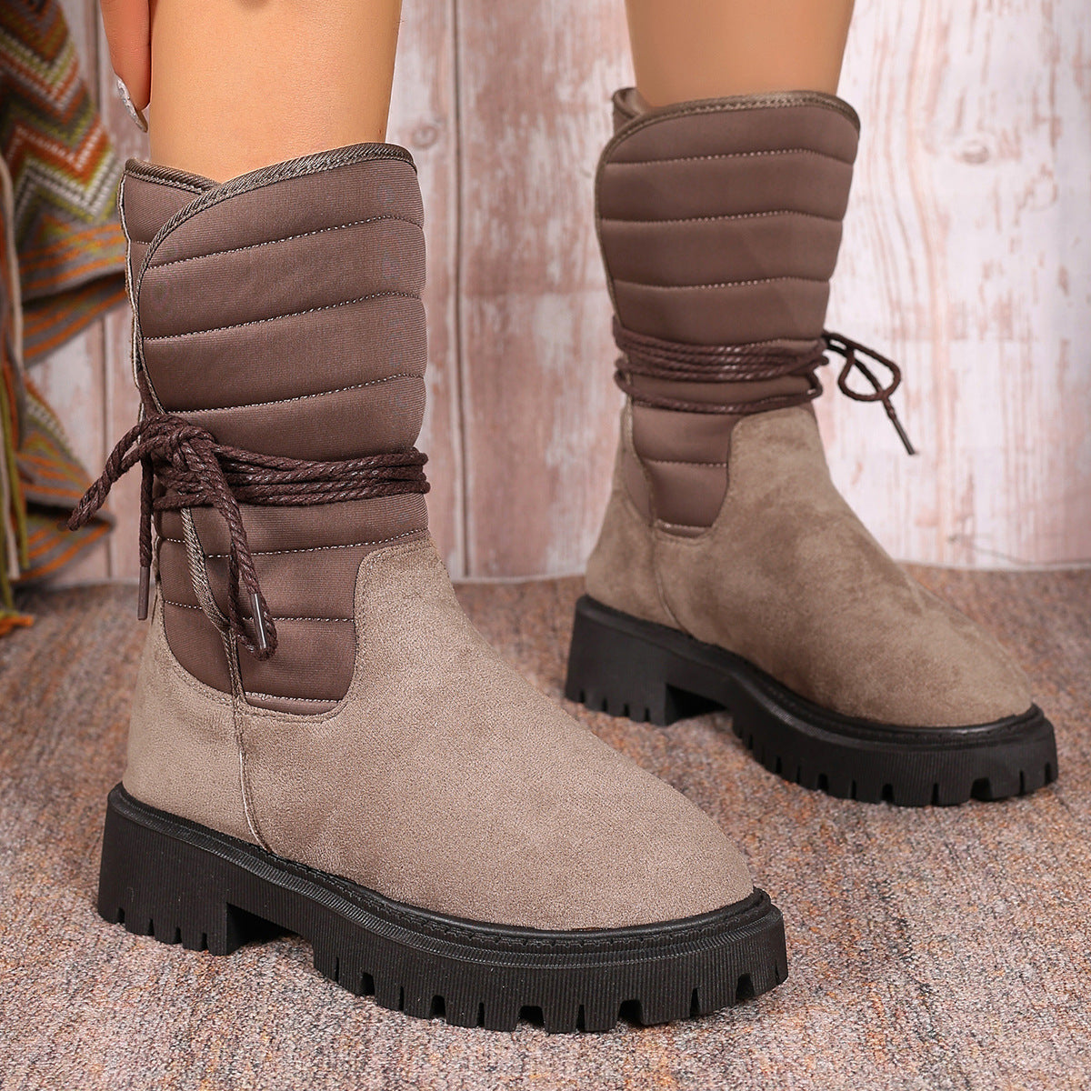 Classic Orthopedic Boots with Timeless Style