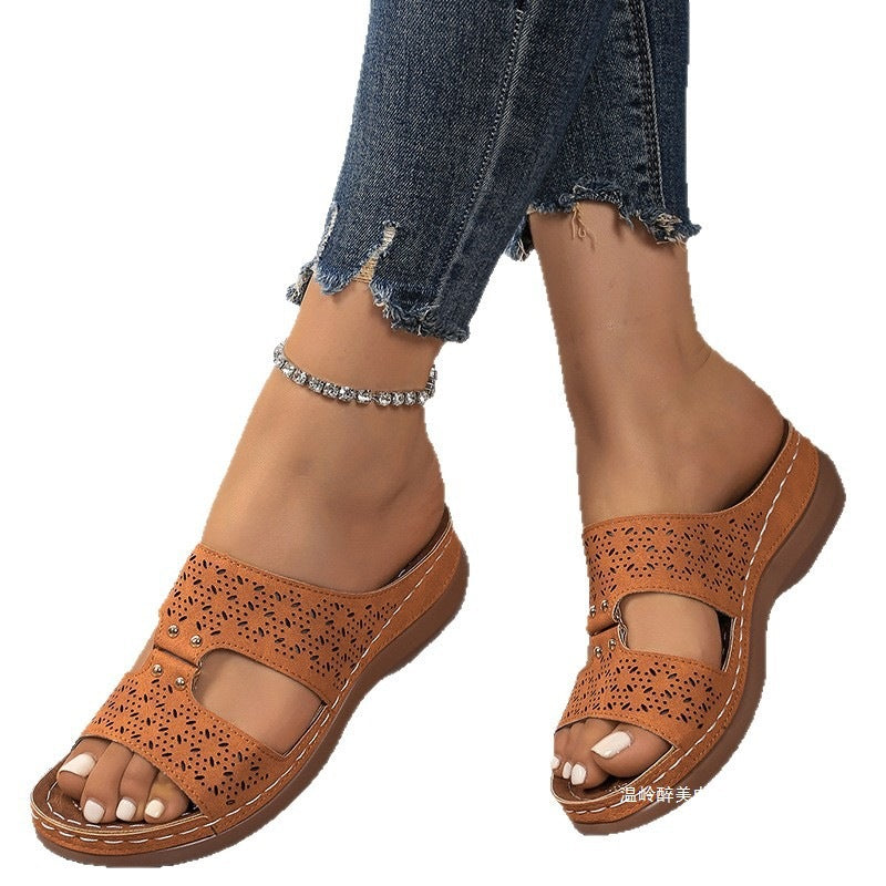 Vintage Inspired Orthopedic Sandals