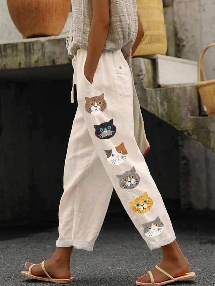 Vibrant et unique Pantalon