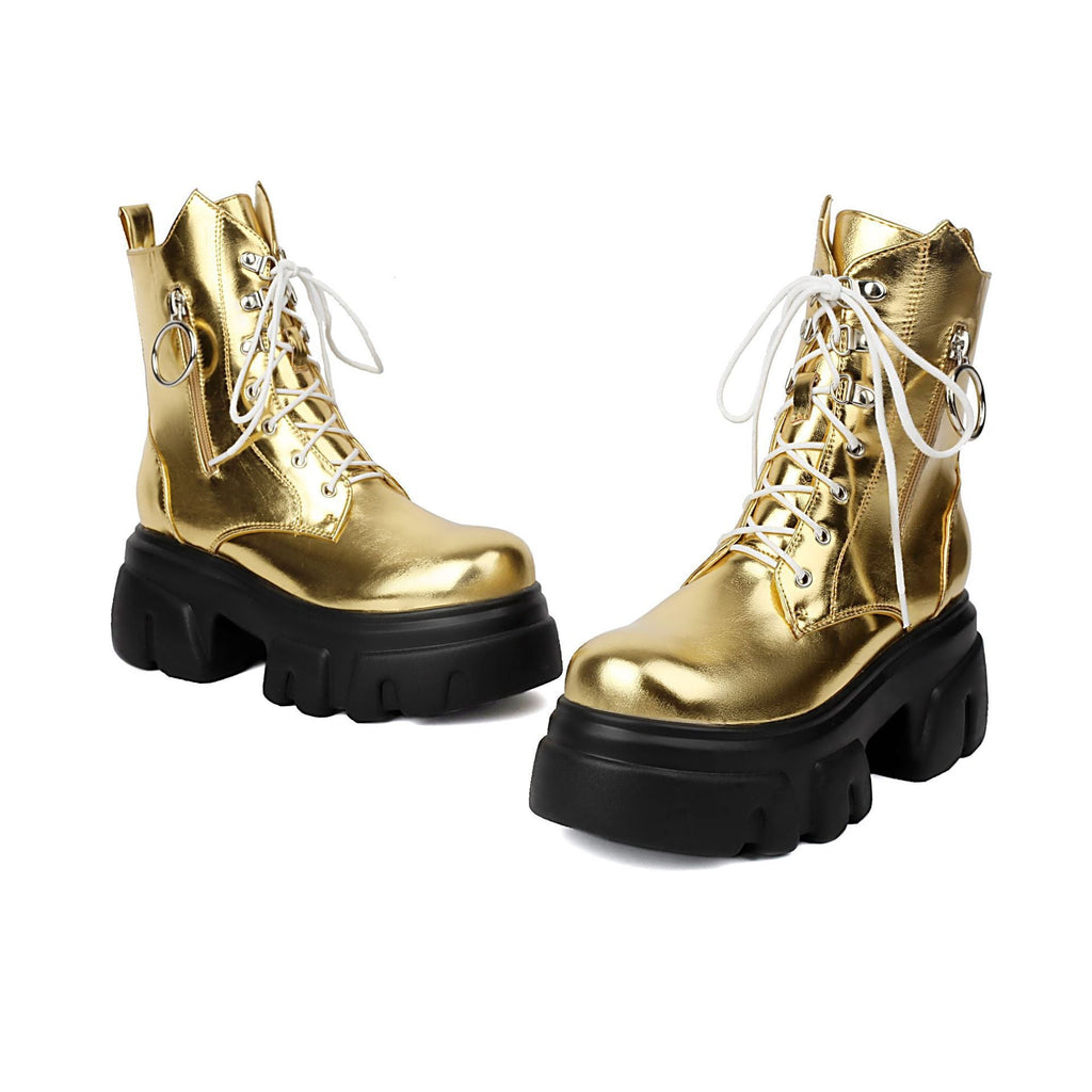 Vintage Inspired Orthopedic Boots