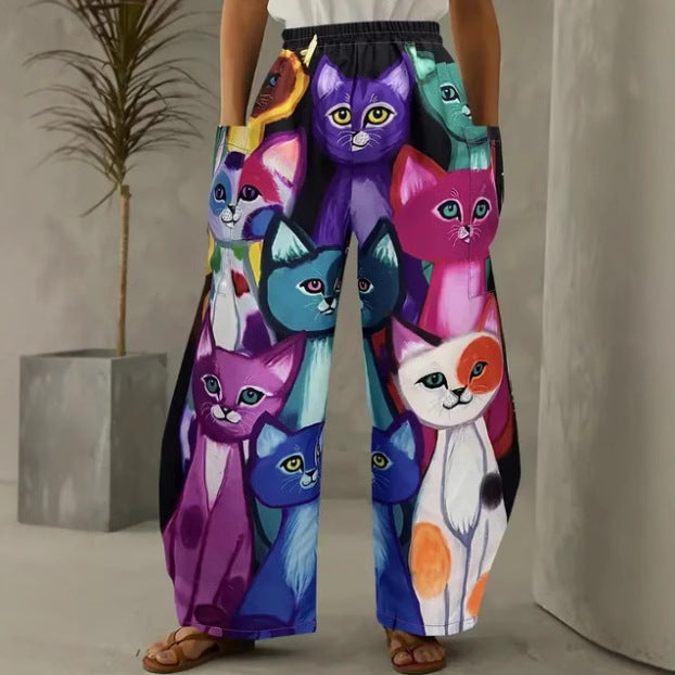 Vibrant et unique Pantalon