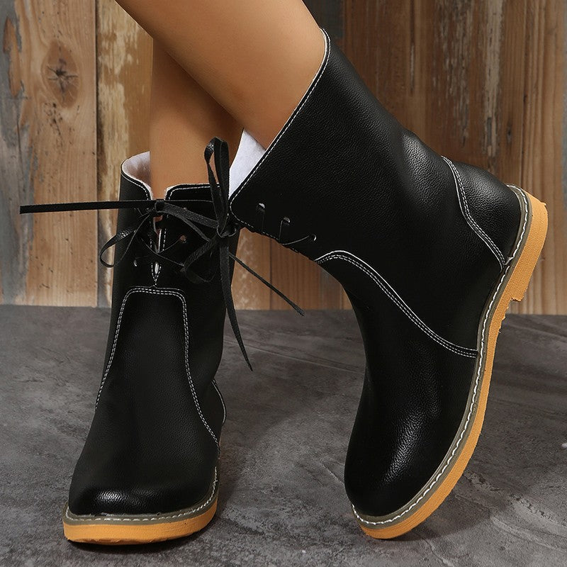 Classic Orthopedic Boots with Timeless Style