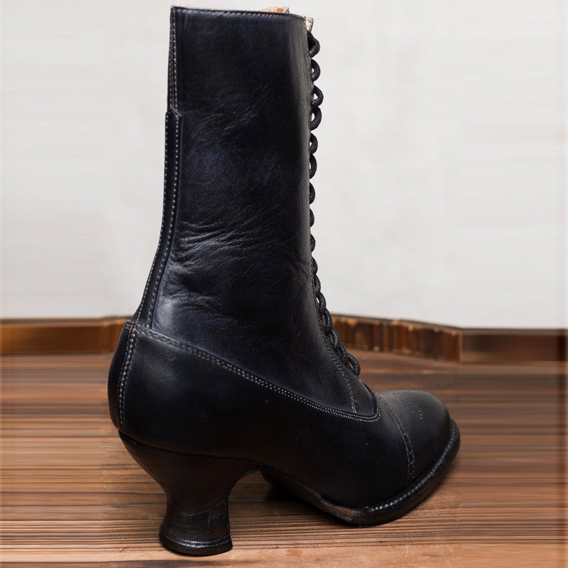 Classic Orthopedic Boots with Timeless Style