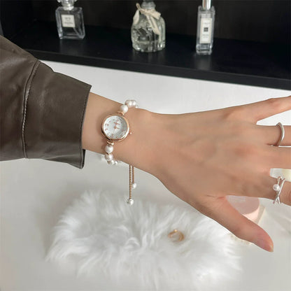 Pearl Bracelet Watch
