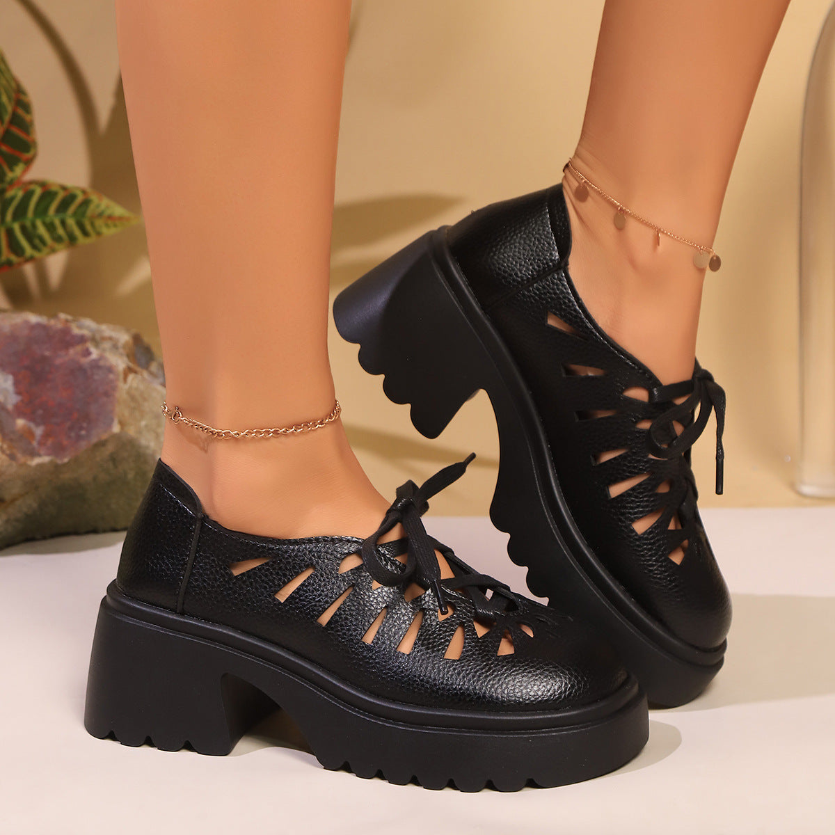 Vintage Inspired Orthopedic Heels