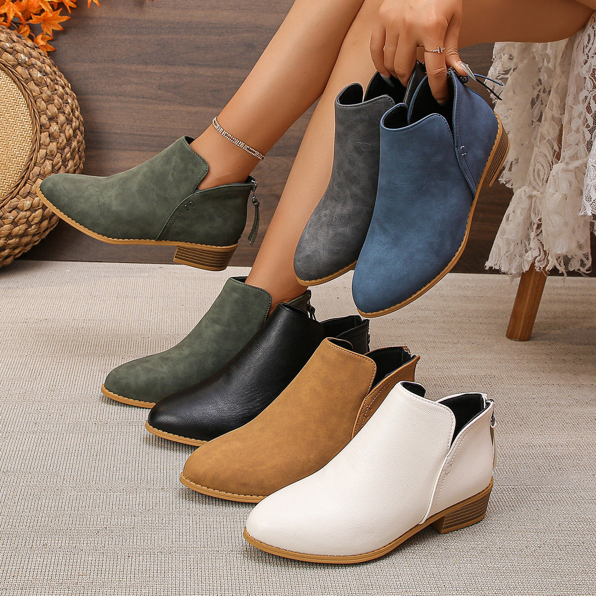 Classic Orthopedic Boots with Timeless Style