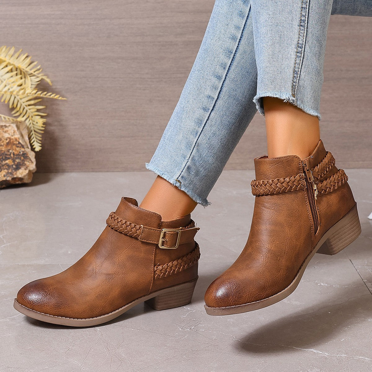Classic Orthopedic Boots with Timeless Style