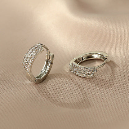 Amarachi Geometric Zircon Earrings
