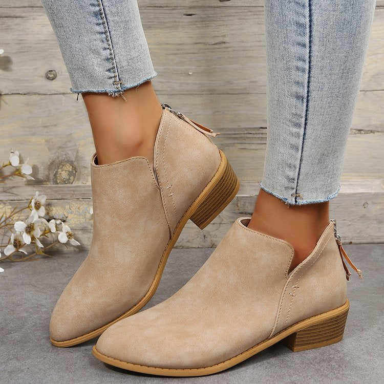 Classic Orthopedic Boots with Timeless Style