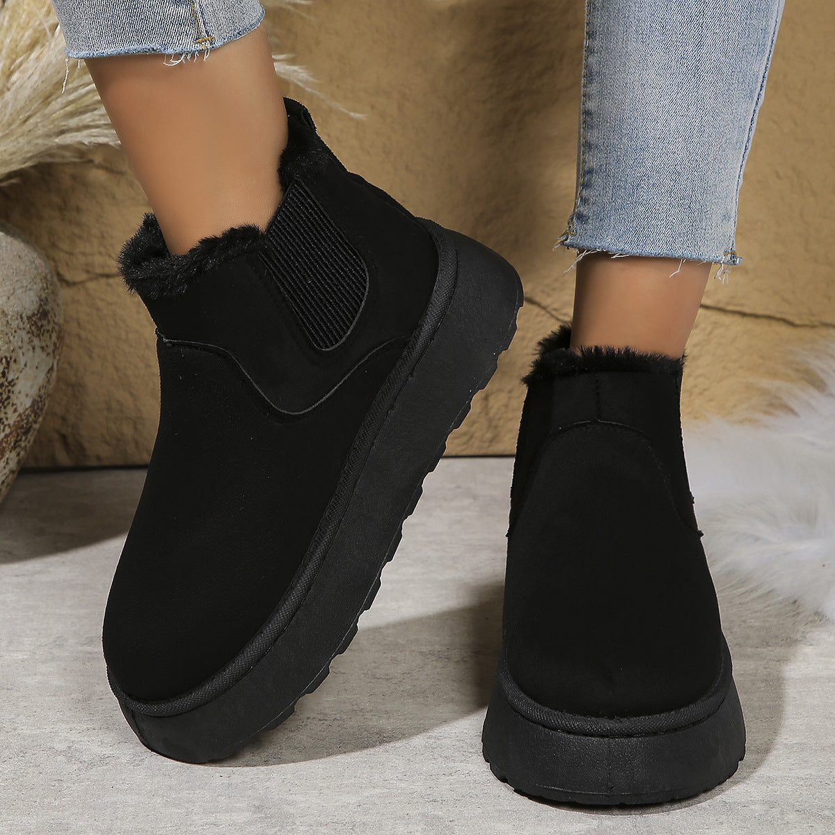 Chic Orthopedic Boots with Unique Design