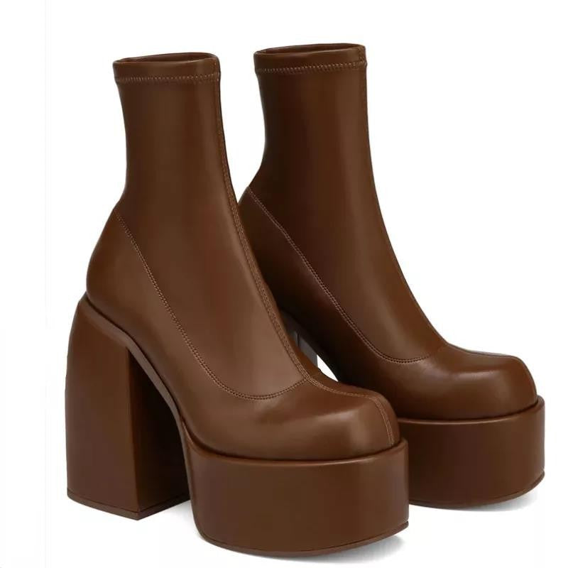 Vintage Inspired Orthopedic Boots