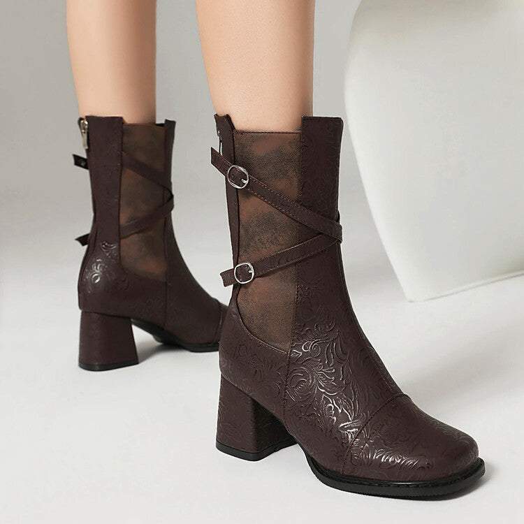 Chic Orthopedic Boots with Unique Design