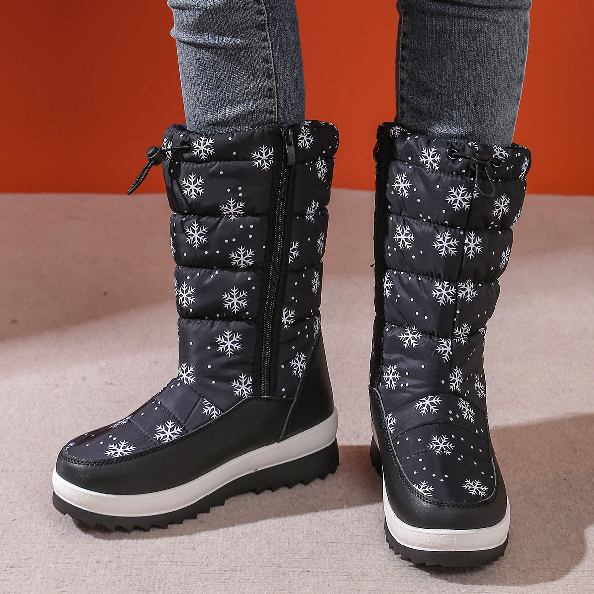 Classic Orthopedic Boots with Timeless Style