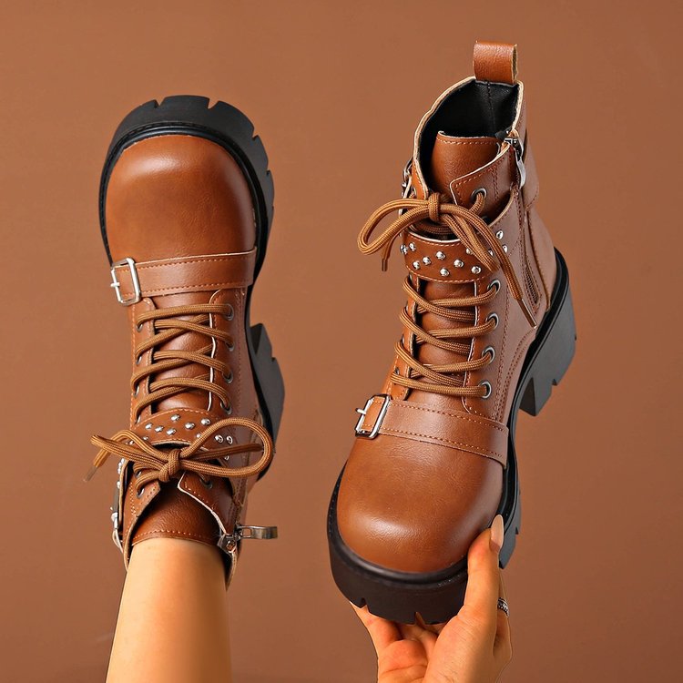 Chic Orthopedic Boots with Unique Design