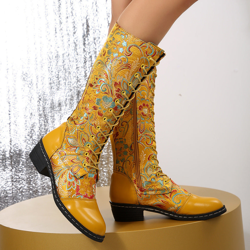 Classic Orthopedic Boots with Timeless Style