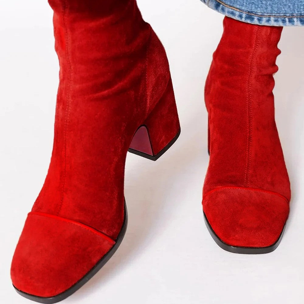 Chic Orthopedic Boots with Unique Design