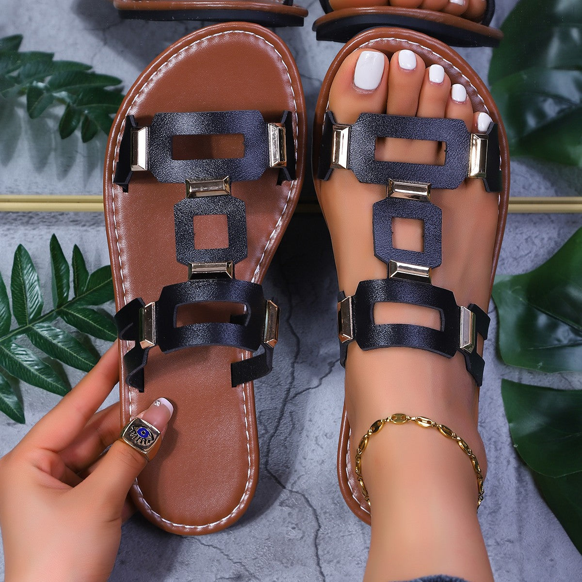 Classic Orthopedic Sandals with Timeless Style