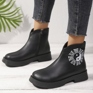 Chic Orthopedic Boots with Unique Design
