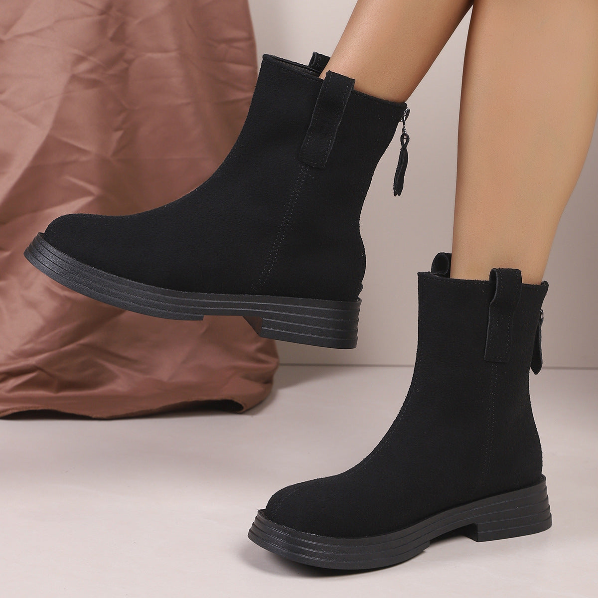 Vintage Inspired Orthopedic Boots