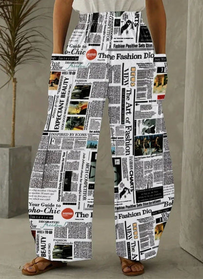 Poli et ludique Pantalon
