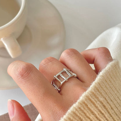 Joyce Irregular Textured Ring