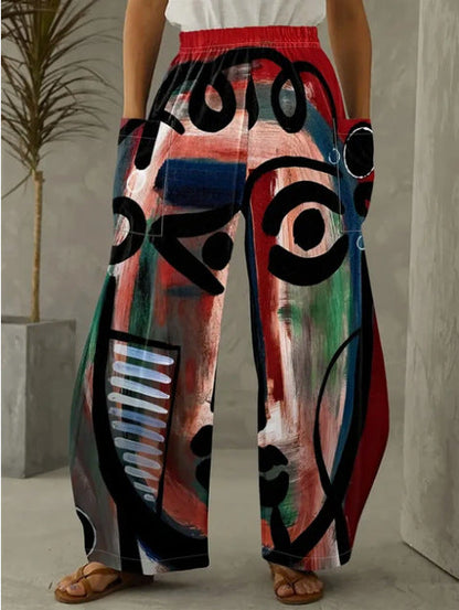 Poli et ludique Pantalon