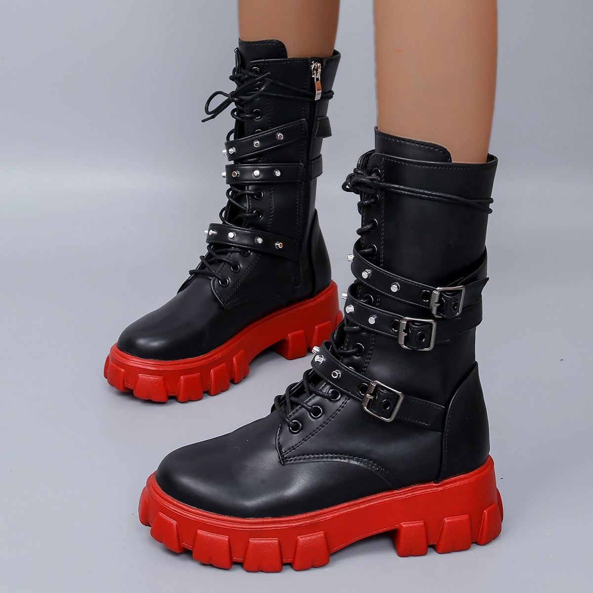 Vintage Inspired Orthopedic Boots