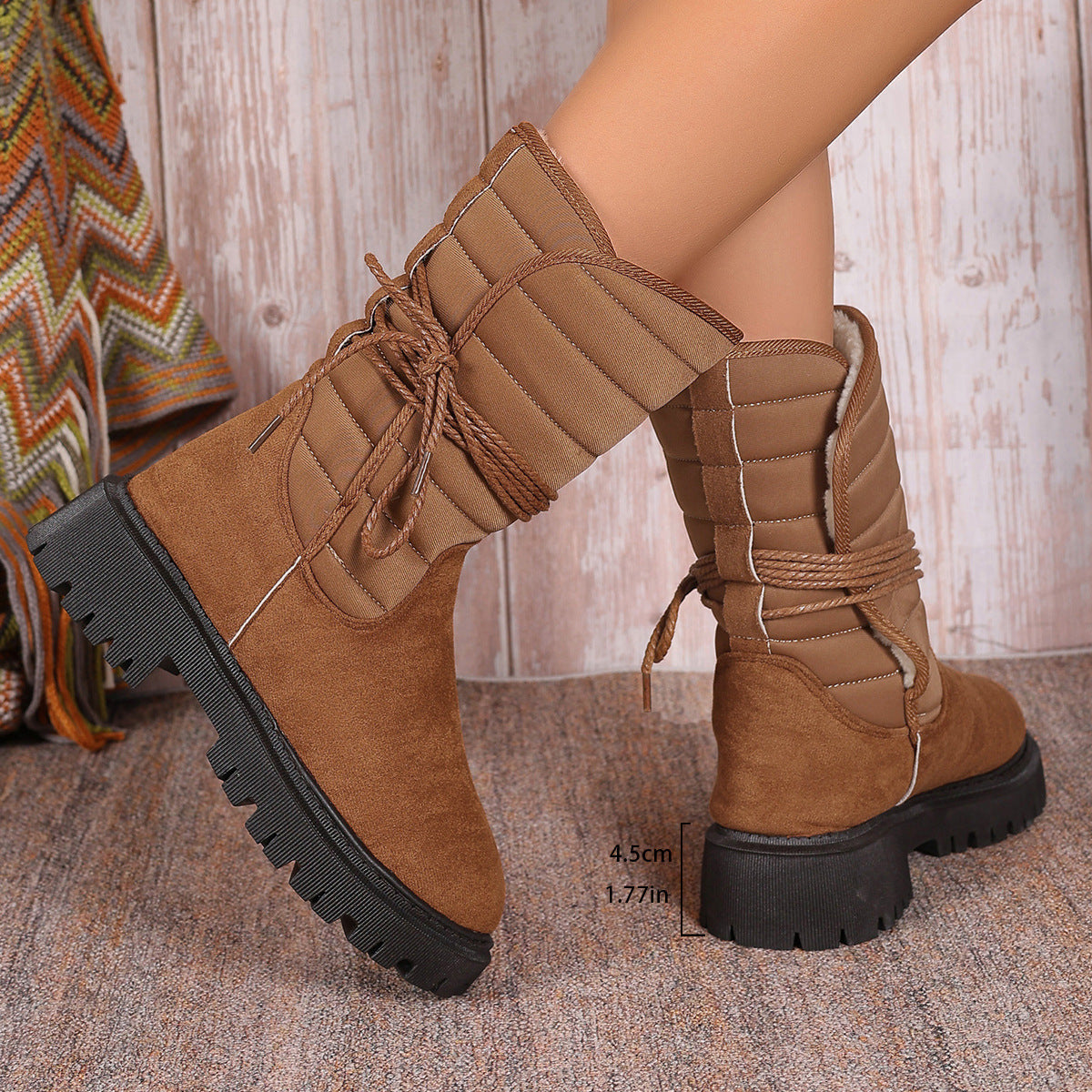 Classic Orthopedic Boots with Timeless Style