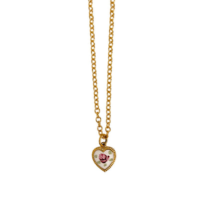 Ayelen Painted Pendant Necklace