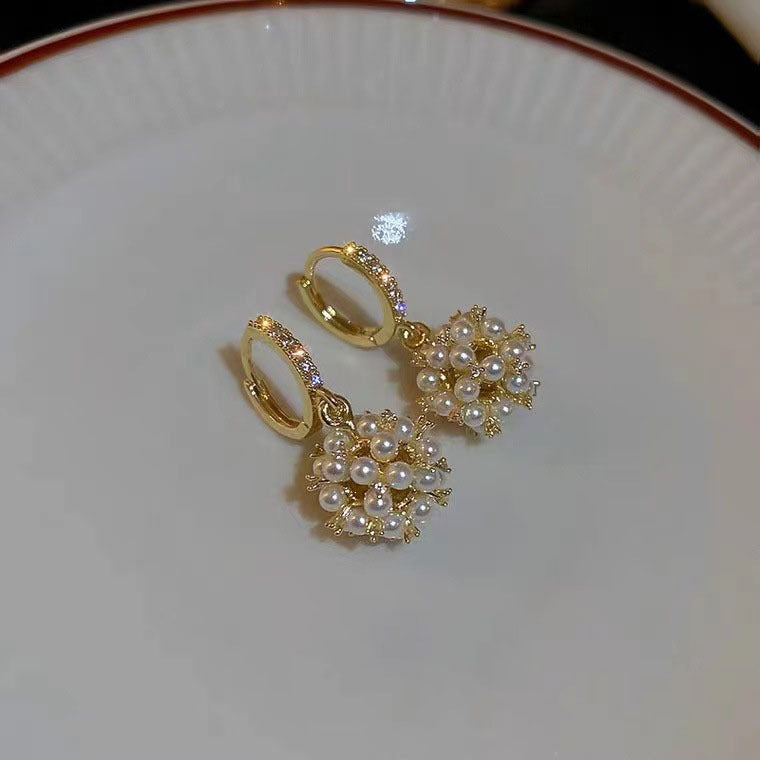 Aylah Shimmer Zircon Hoops