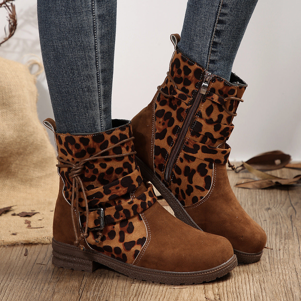 Vintage Inspired Orthopedic Boots