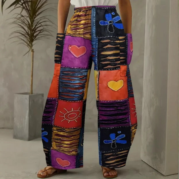 Vibrant et unique Pantalon