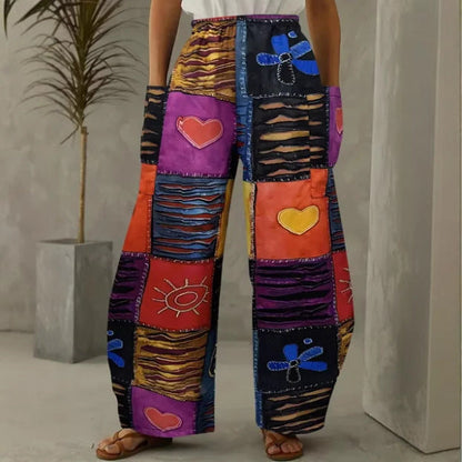 Vibrant et unique Pantalon