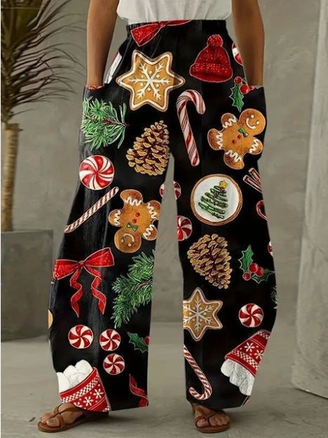 Poli et ludique Pantalon