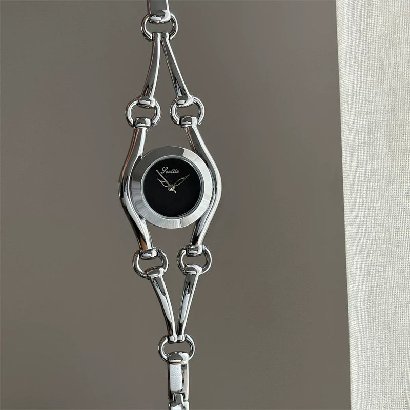 Concave Bracelet Chain Watch
