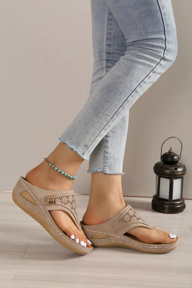 Classic Orthopedic Sandals with Timeless Style