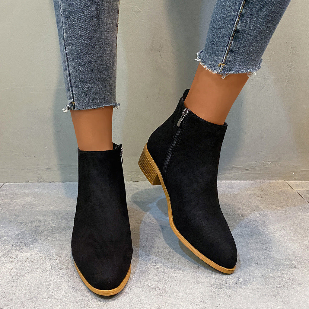 Classic Orthopedic Boots with Timeless Style